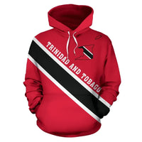 Trinidad and Tobago Hoodie Flag RLT6 - Wonder Print Shop