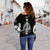 Eritrea Women Off Shoulder Coat Of Arms LT13 - Wonder Print Shop