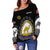 Eritrea Women Off Shoulder Coat Of Arms LT13 - Wonder Print Shop