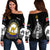 Eritrea Women Off Shoulder Coat Of Arms LT13 - Wonder Print Shop