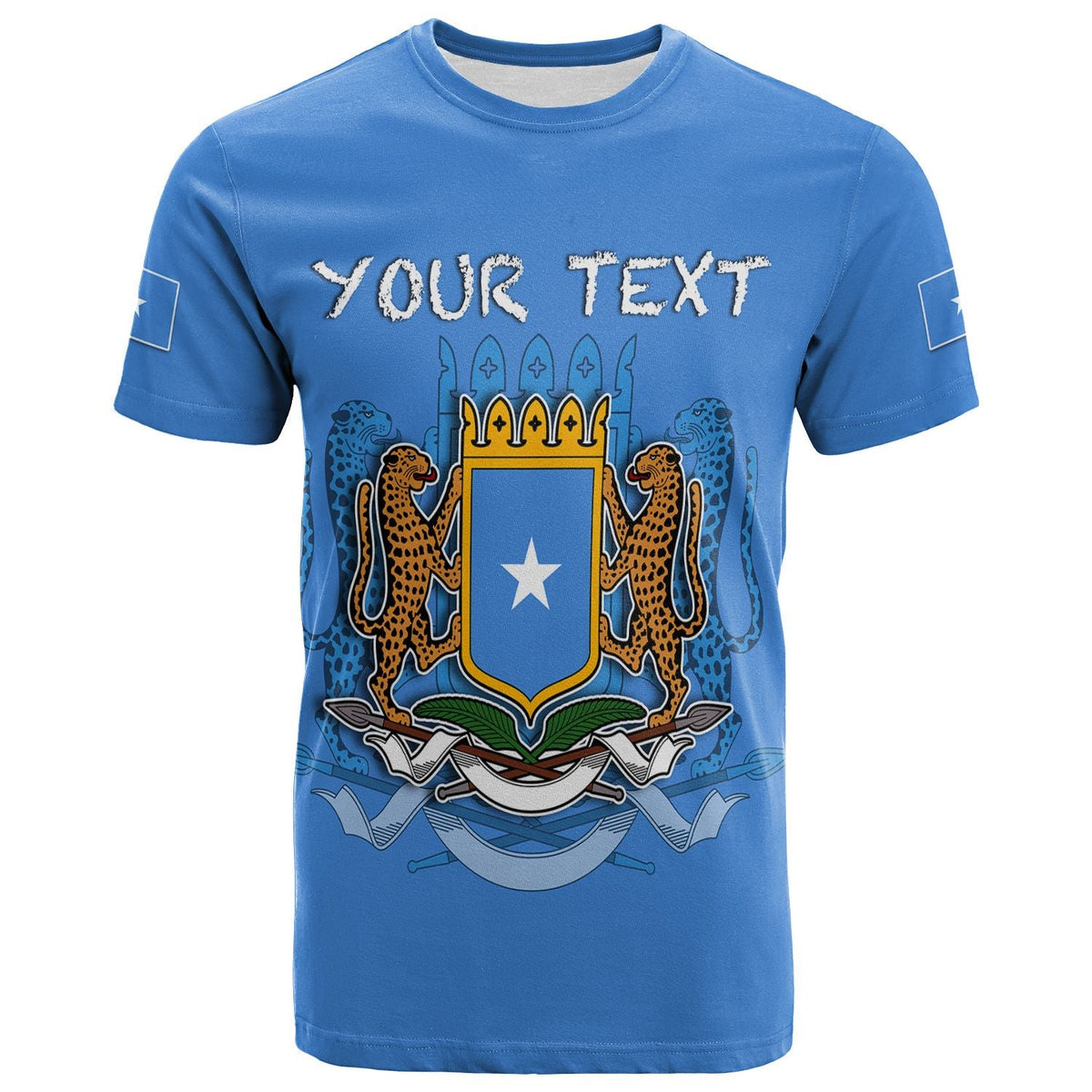 Custom Somalia T Shirt My Proud LT13 - Wonder Print Shop