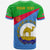 Custom Eritrea T Shirt Flag Eritrea Lovers LT13 - Wonder Print Shop