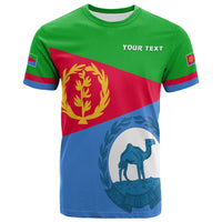 Custom Eritrea T Shirt Flag 02 LT13 - Wonder Print Shop
