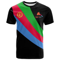 Custom Eritrea Special Flag T Shirt Black LT13 - Wonder Print Shop