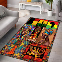 Africa Women Area Rug Ver3 LT20 - Wonder Print Shop
