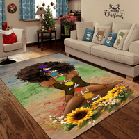 Africa Women Area Rug Ver1 LT20 - Wonder Print Shop