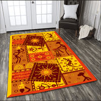 Africa Area Rug African Patterns Ver1 LT20 - Wonder Print Shop