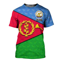 Eritrea Flag T Shirt Ver2 LT20 - Wonder Print Shop