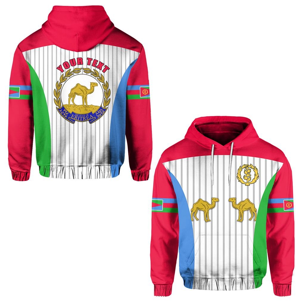 Custom Eritrea Hoodie Flag LT13 - Wonder Print Shop