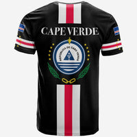 Cape Verde T Shirt Striped Version Black LT13 - Wonder Print Shop