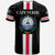 Cape Verde T Shirt Striped Version Black LT13 - Wonder Print Shop