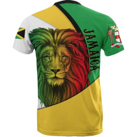 Jamaica T Shirt Lion Coat Of Arm Reggae LT13 - Wonder Print Shop