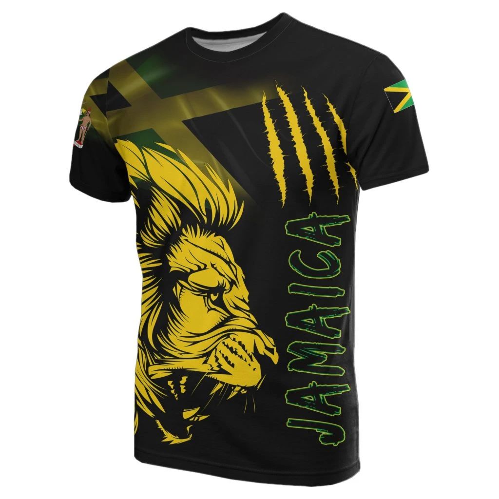 Jamaica Lion Reggae T Shirt LT13 - Wonder Print Shop