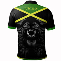 Jamaica Polo Shirt Lion Flag Color LT13 - Wonder Print Shop