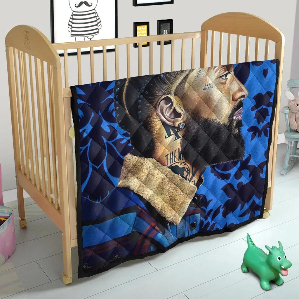 Eritrea Premium Quilt Nipsey Hussle LT13 - Wonder Print Shop