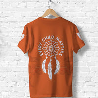 Orange Shirt Day Dreamcatcher T Shirt Every Child Matters LT13 - Wonder Print Shop