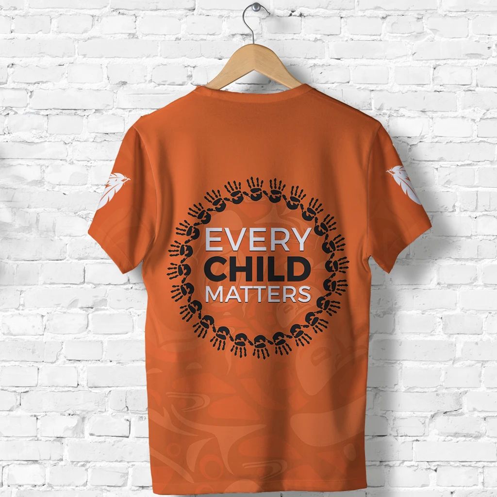 Orange Shirt Day Hand Together T Shirt Every Child Matters LT13 - Wonder Print Shop