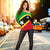 Saint Kitts and Nevis Off Shoulder Sweater Saint Kitts and Nevis Flag Style LT13 - Wonder Print Shop