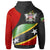 Saint Kitts and Nevis Zip Hoodie Saint Kitts and Nevis Flag LT13 - Wonder Print Shop