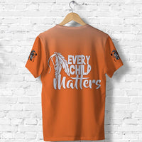 Orange Shirt Day Feathers T Shirt ECM LT13 - Wonder Print Shop