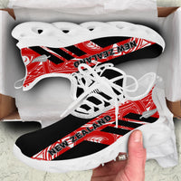 polynesian-footwear-new-zealand-flag-siver-fern-clunky-sneakers-black-and-red