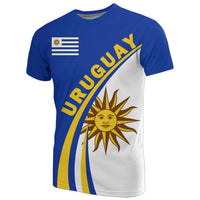 Uruguay Coat of Arms T Shirt Style RLT13 - Wonder Print Shop