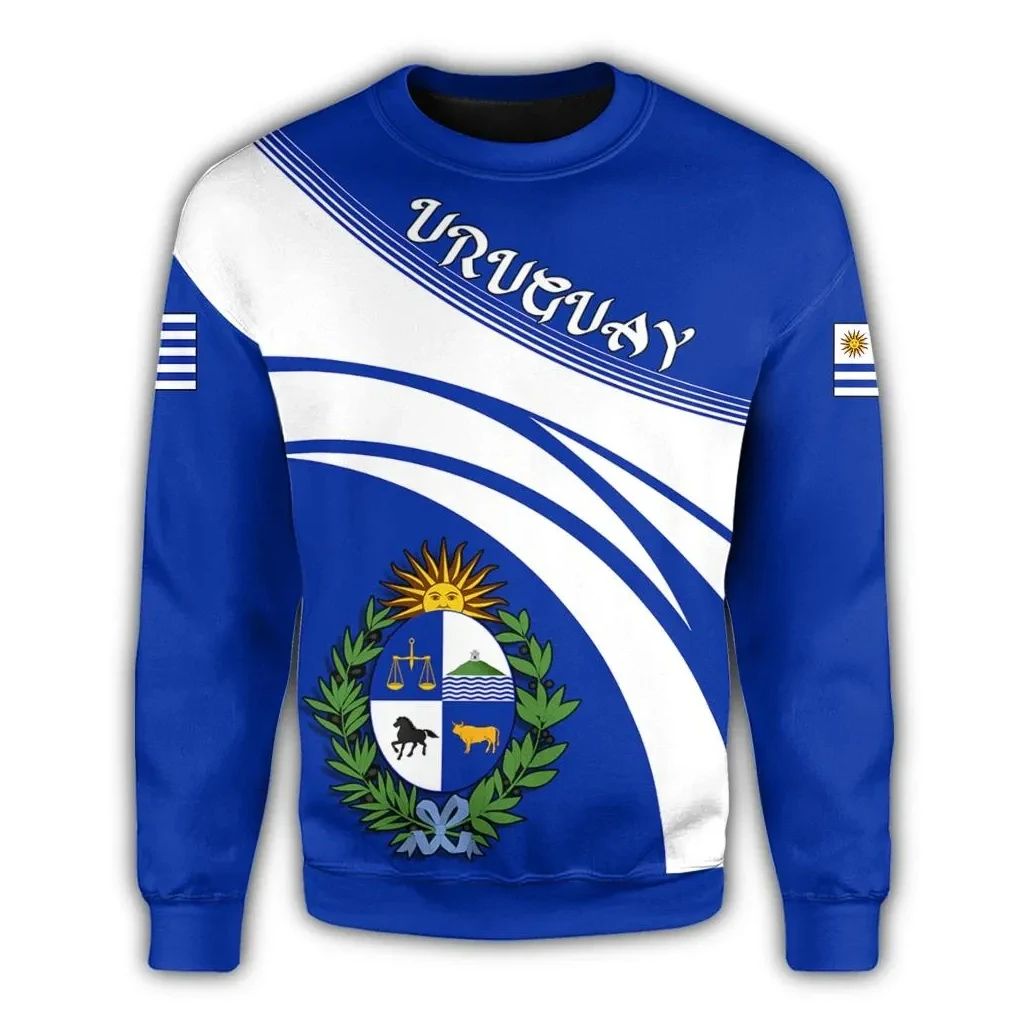 Uruguay Sweatshirt Style Fresh RLT13 - Wonder Print Shop