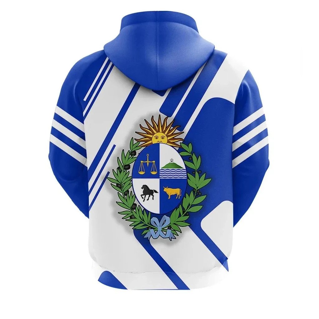 Uruguay Hoodie Coat Of Arms LT13 - Wonder Print Shop
