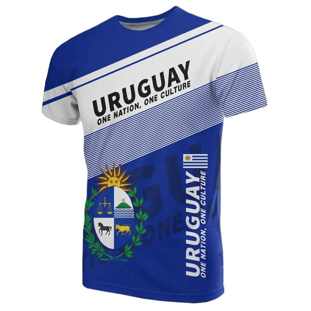 Uruguay Coat of Arms T Shirt Limited LT13 - Wonder Print Shop