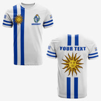 Custom Uruguay T Shirt Striped LT13 - Wonder Print Shop