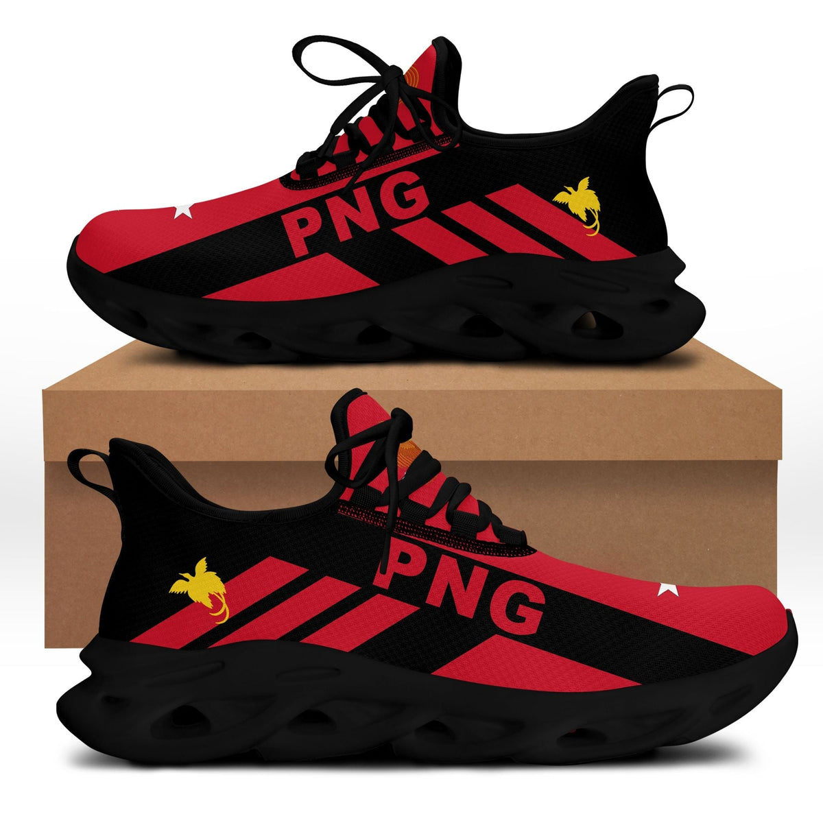 polynesian-footwear-papua-new-guinea-flag-sport-clunky-sneakers
