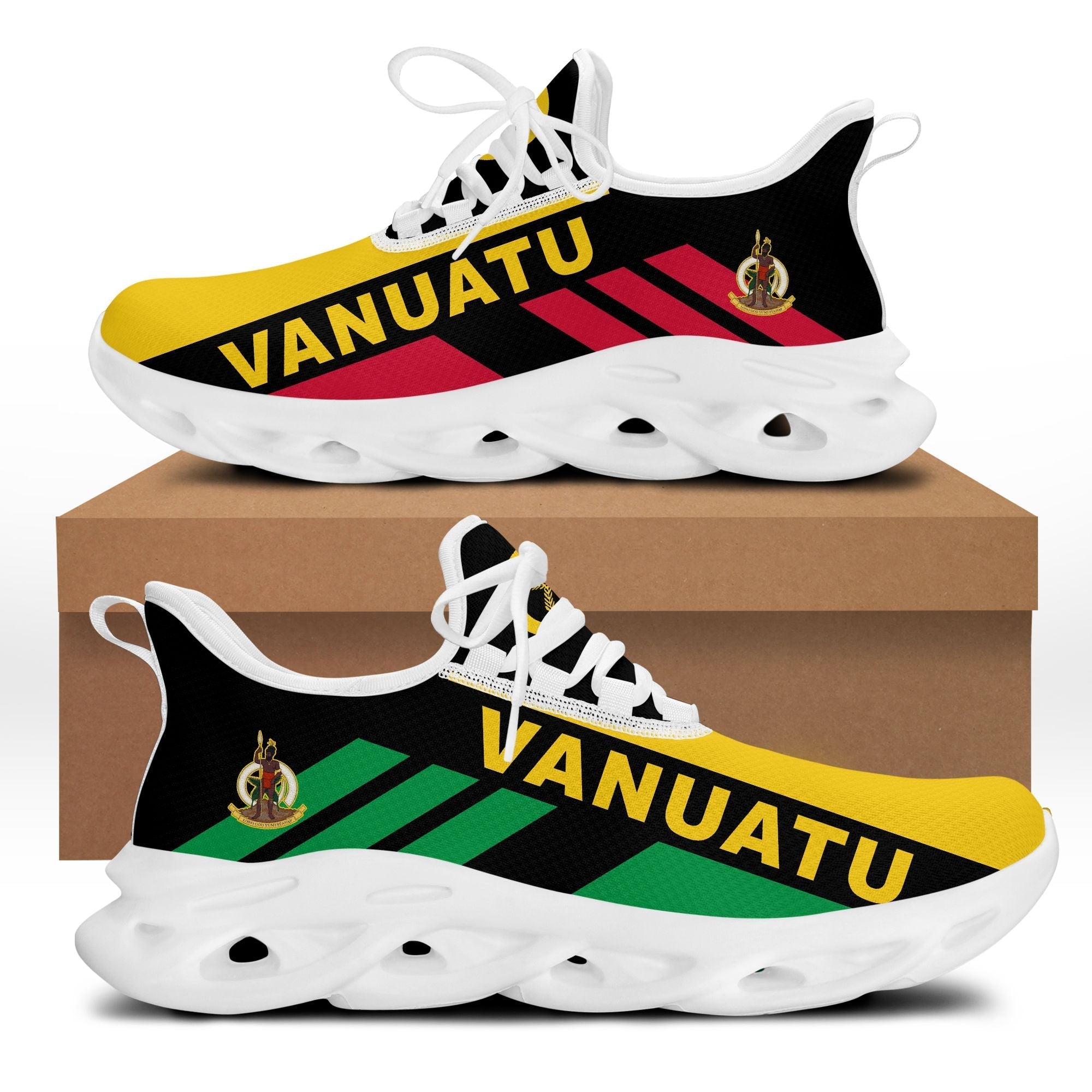 polynesian-footwear-vanuatu-flag-sport-clunky-sneakers