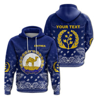 Custom Eritrea Hoodie Mix Pattern Paisley LT13 - Wonder Print Shop