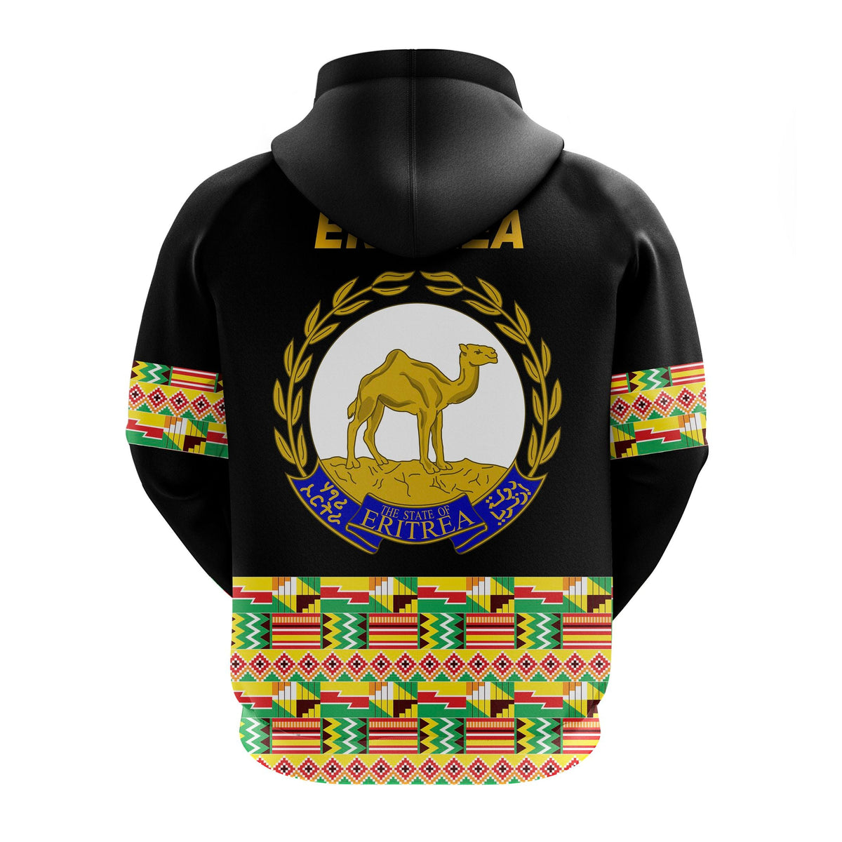 Eritrea Zip Hoodie Mix Eritrea Cross LT13 - Wonder Print Shop