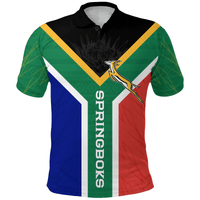 Springboks Passion Polo Shirt South Africa Rugby LT13 - Wonder Print Shop