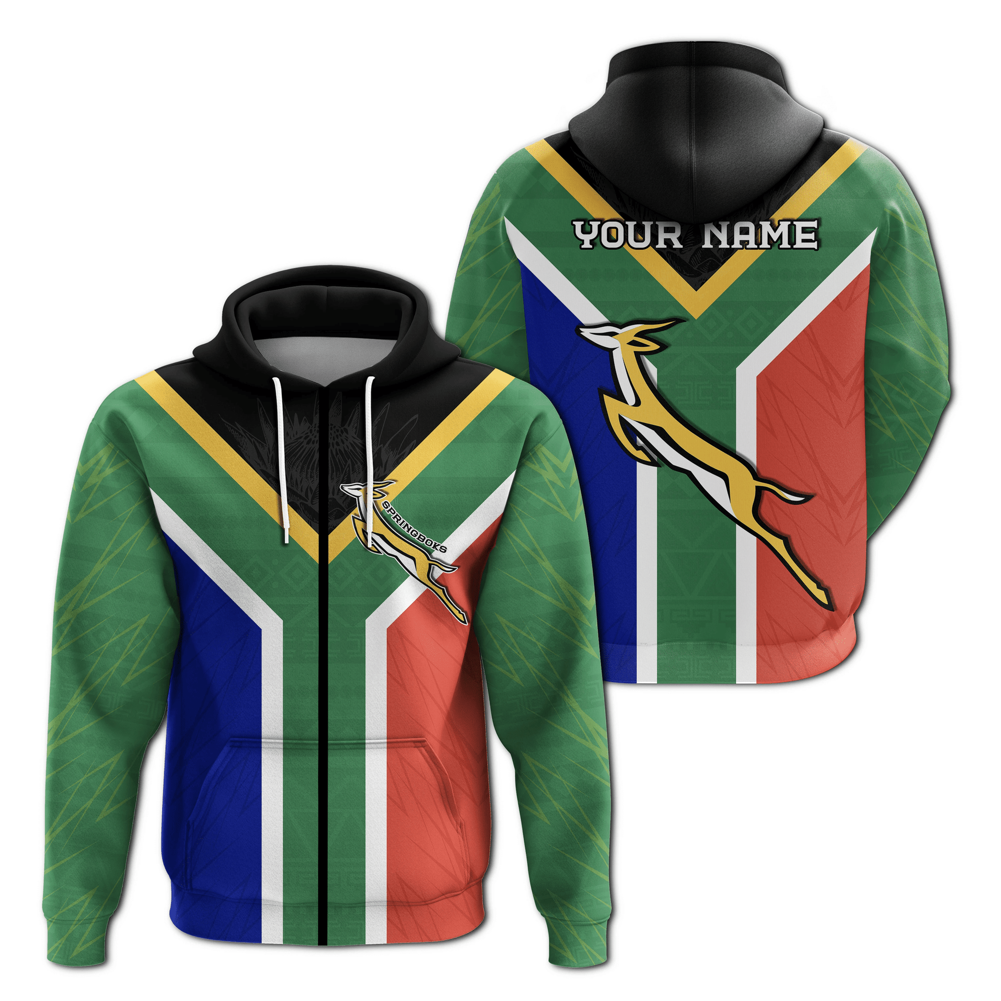 custom-personalised-springboks-passion-zip-hoodie-south-africa-rugby
