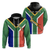 Custom Springboks Passion Zip Hoodie South Africa Rugby LT13 - Wonder Print Shop