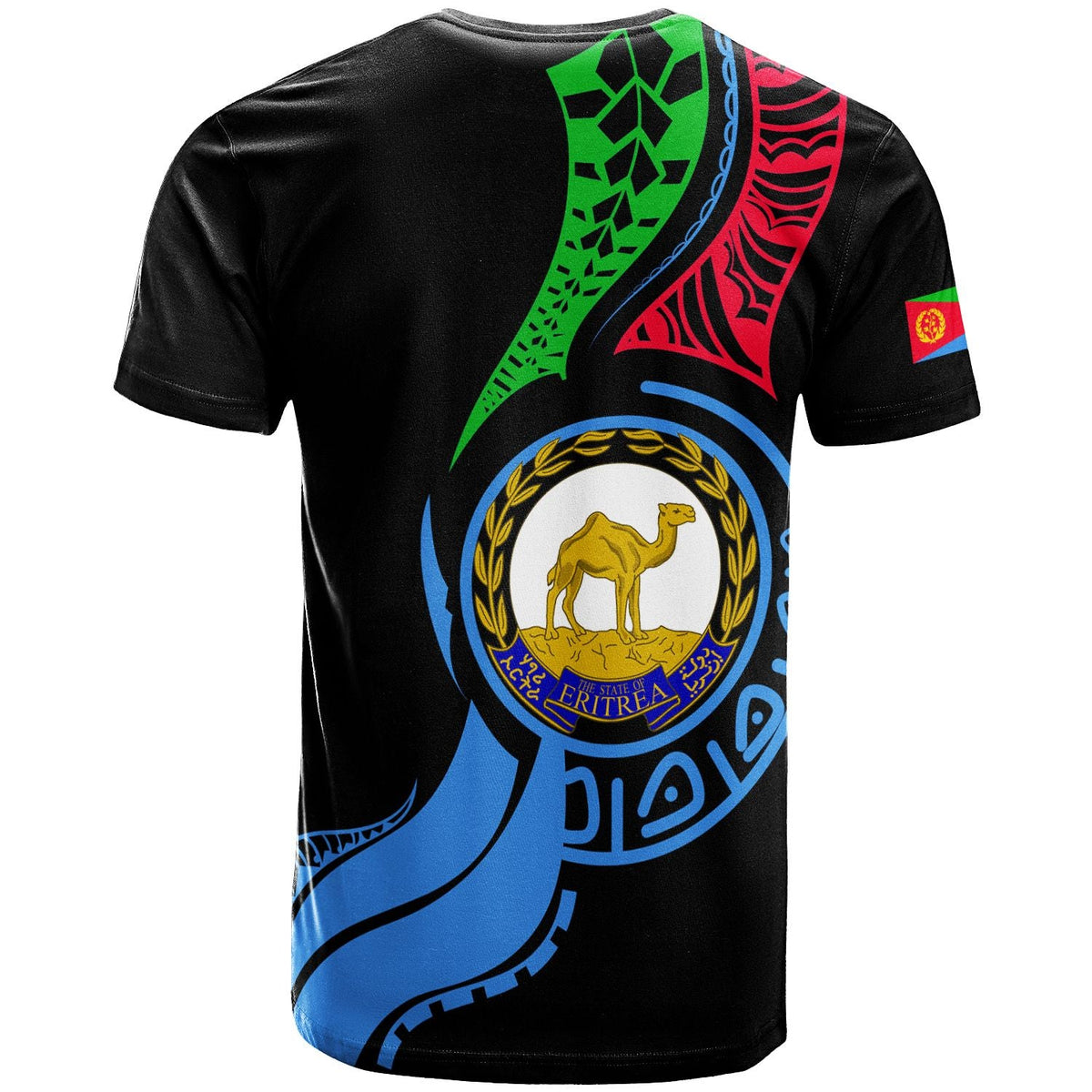 Eritrea T Shirt Pride Style LT12 - Wonder Print Shop