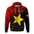 Custom Proud Tigray Zip Hoodie African Pattern LT13 - Wonder Print Shop