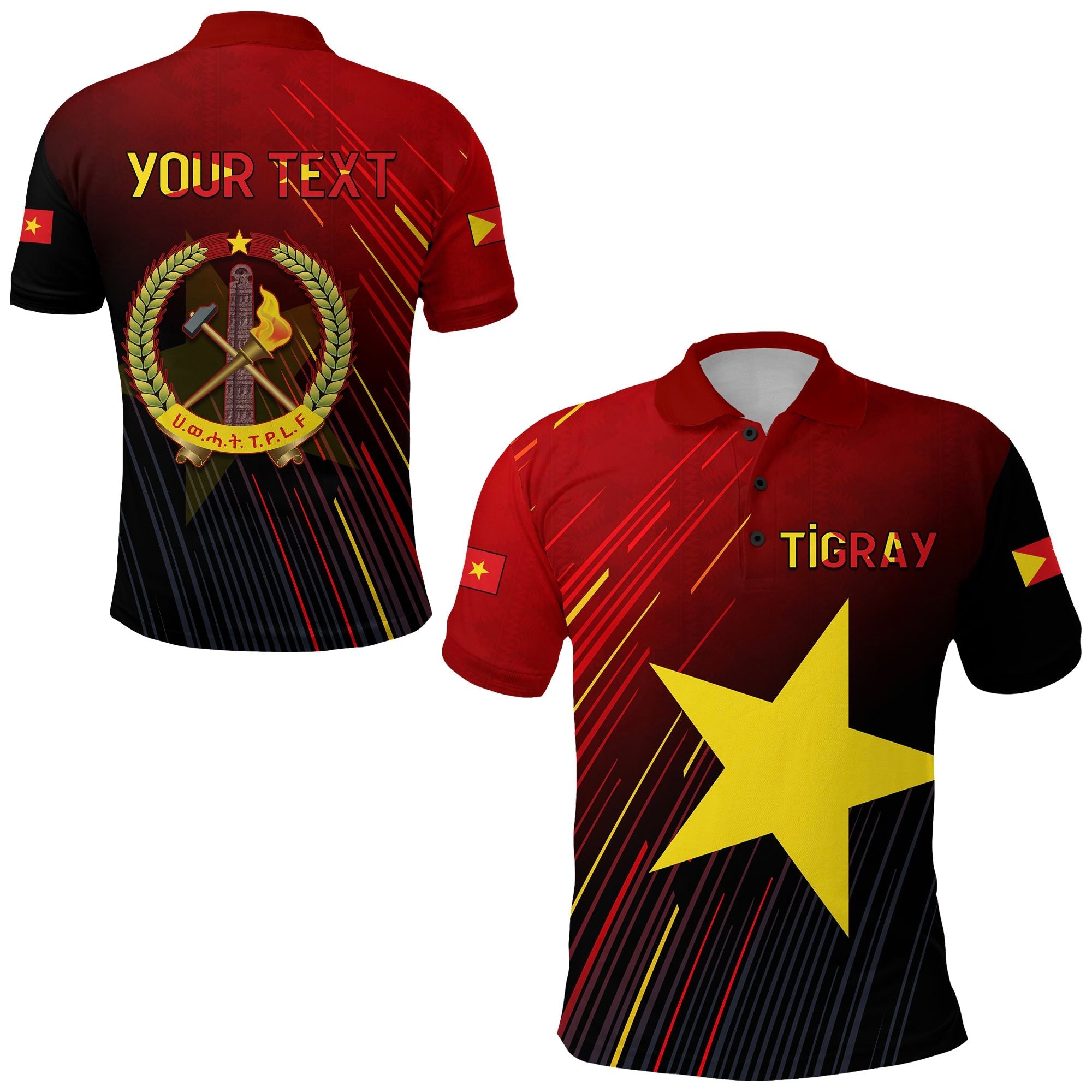 custom-personalised-proud-tigray-polo-shirt-african-pattern