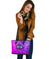 Leather Totes - Evil Eye Small Leather Tote Simple Style - Pink LT8 - Wonder Print Shop