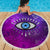 Beach Blanket - Evil Eye Beach Blanket Universe Style LT8 - Wonder Print Shop