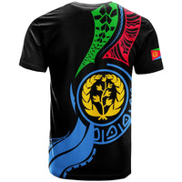 Eritrea T Shirt Flag Map LT12 - Wonder Print Shop