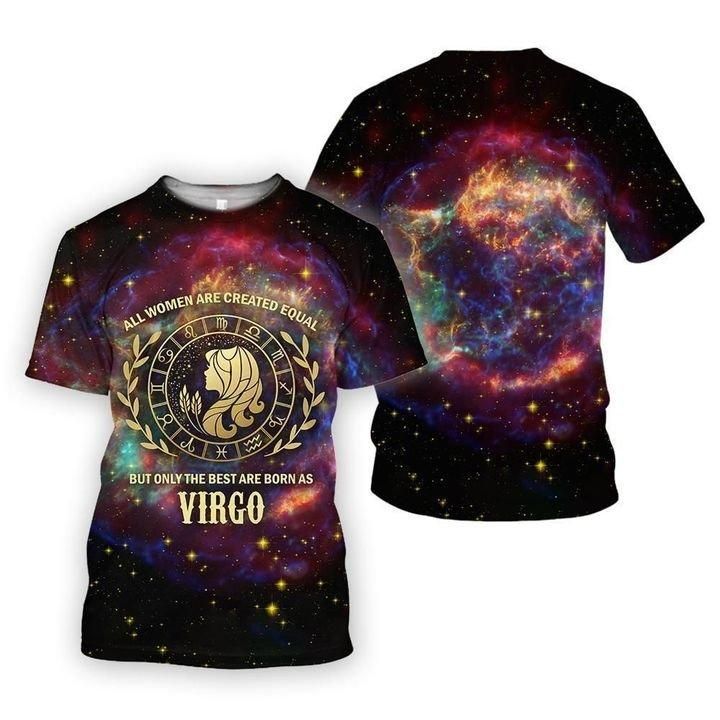 Virgo Zodiac T Shirt Strong Women LT13 - Wonder Print Shop