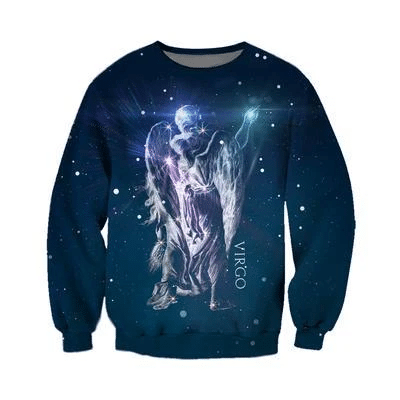 Virgo Zodiac Sweatshirt LT13 - Wonder Print Shop