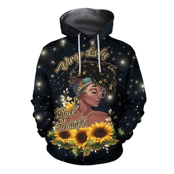 Virgo Hoodie Lady Black Is Beautiful LT13 - Wonder Print Shop