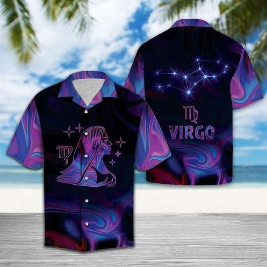 Virgo Zodiac Hawaiian Shirt LT13 - Wonder Print Shop