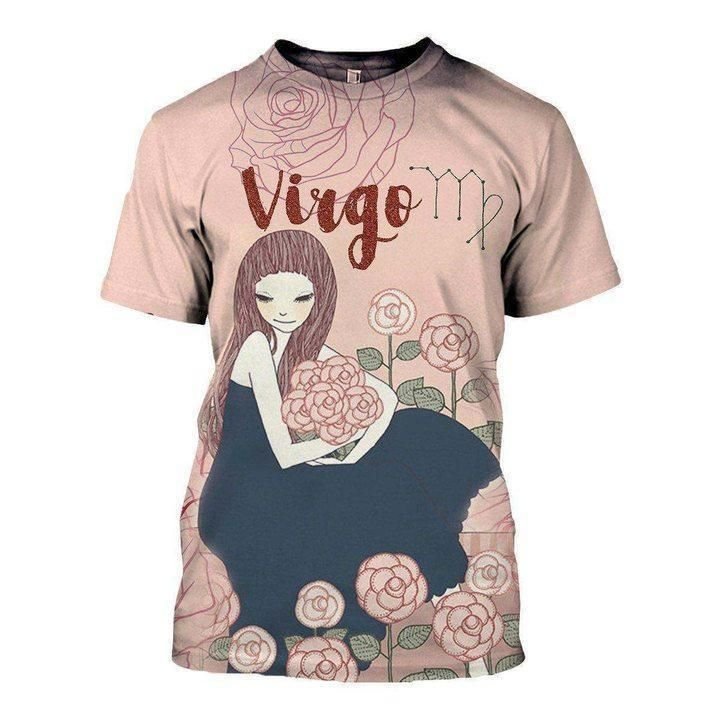 Virgo Zodiac T Shirt Beautiful Girls LT13 - Wonder Print Shop
