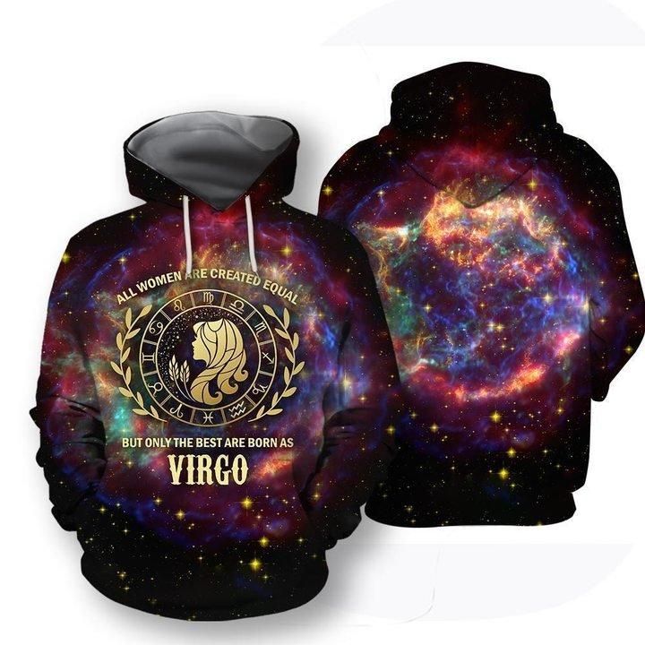 Virgo Zodiac Hoodie Strong Women LT13 - Wonder Print Shop