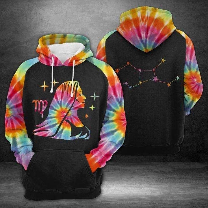 Virgo Zodiac Hoodie Followers Pattern LT13 - Wonder Print Shop